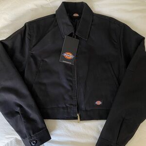 NWT! Dickies Eisenhower Cropped Jacket - Lined